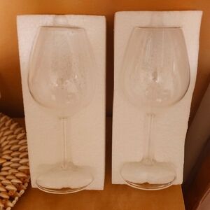 Upside Down Wine Glass